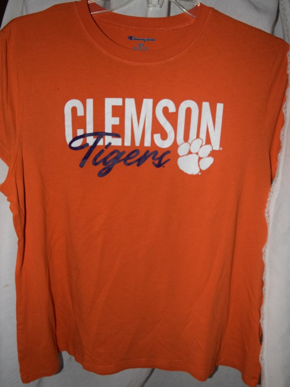 Champion Pullover Tee--Clemson Tigers 2XL